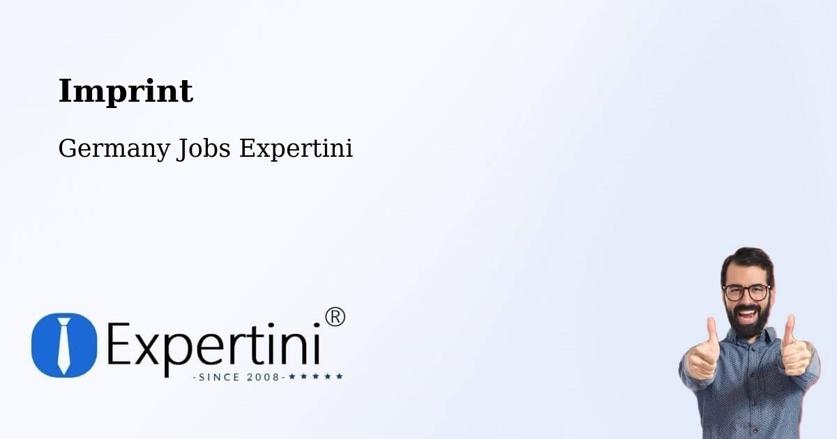 Imprint – Gummersbach - Germany Jobs Expertini