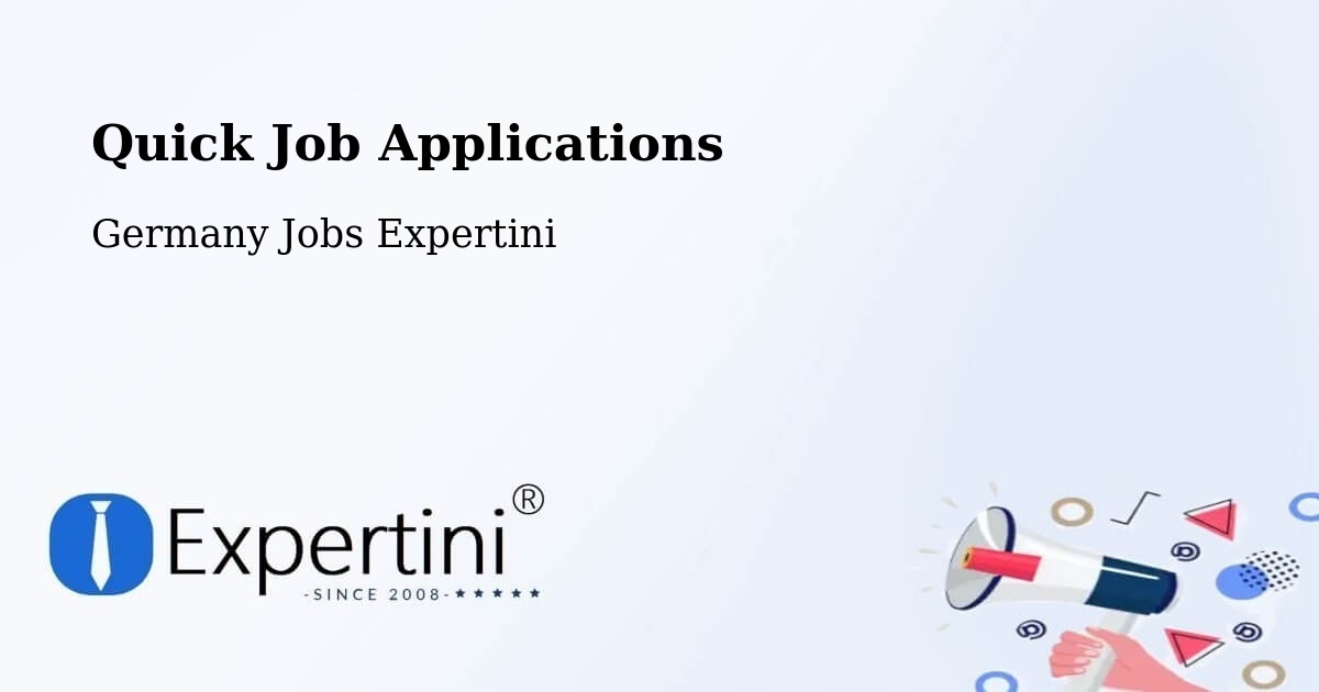 Quick Apply Feature – Gummersbach - Germany Jobs Expertini