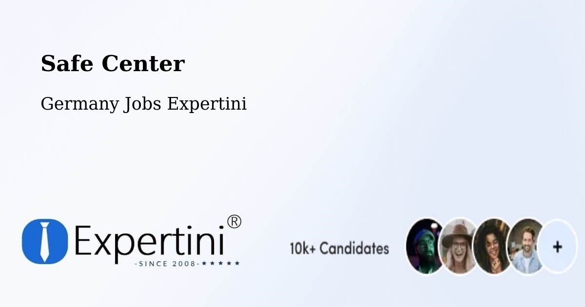 Safety Center – Gummersbach - Germany Jobs Expertini