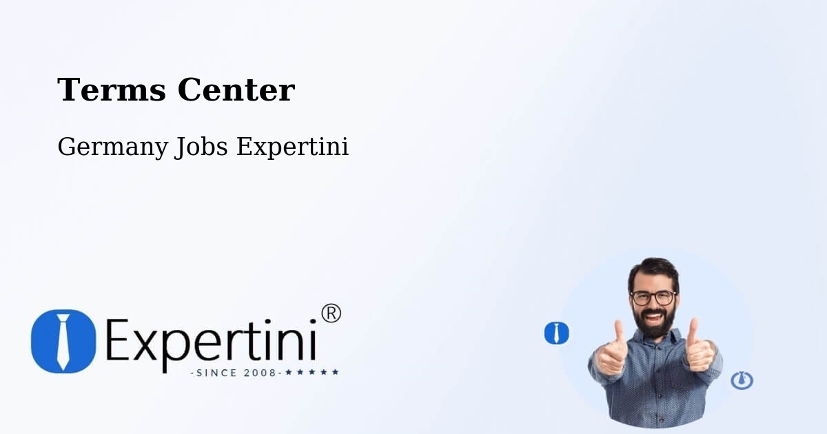 Terms of Service – Gummersbach - Germany Jobs Expertini